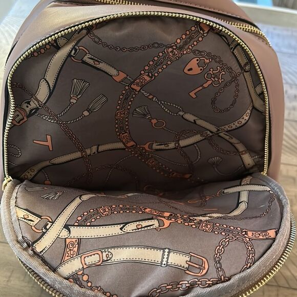 NWT Vegan 🌱 Quilted Backpack 🎒 & Wallet Set Adjustable straps Dusty Rose 🌹 - Picture 13 of 16